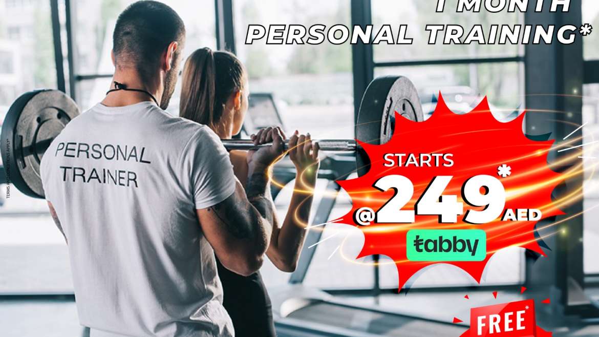 1 Month Personal Training @249